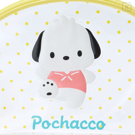 Japan Sanrio Vinyl Pouch - Pochacco / Dot - 3