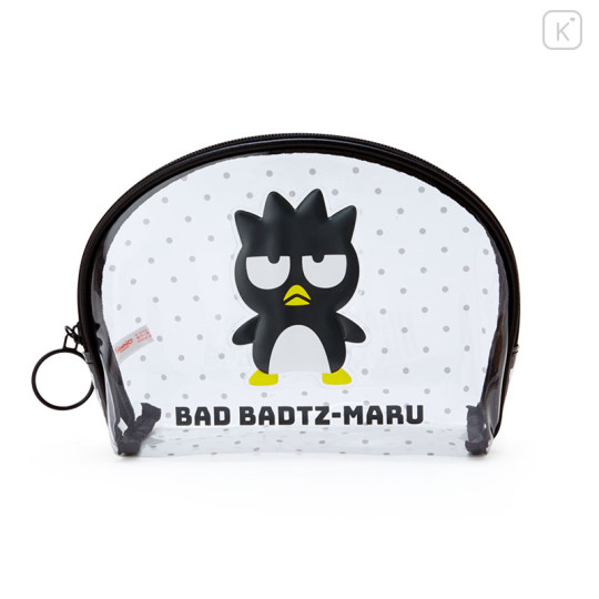 Japan Sanrio Vinyl Pouch - Badtz-maru / Dot - 1