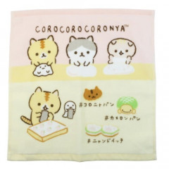 Japan San-X Wash Towel - Corocoro Coronya / Bread Making