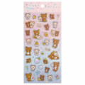 Japan San-X Glitter Clear Sticker - Rilakkuma / Sweets - 1
