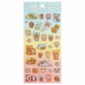 Japan San-X Glitter Clear Sticker - Rilakkuma / Flower - 1