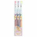 Japan San-X Sarasa Clip Marble Color Gel Pen Set - Rilakkuma / Dandelions and Twin Hamsters - 1