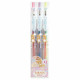 Japan San-X Sarasa Clip Marble Color Gel Pen Set - Rilakkuma / Dandelions and Twin Hamsters