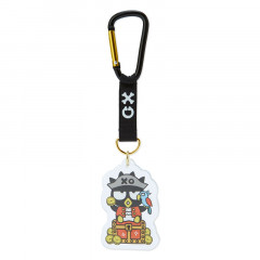 Japan Sanrio Acrylic Keychain - Badtz-maru Treasure / Treasure Hunting