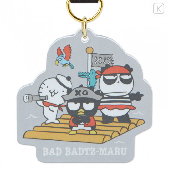 Japan Sanrio Acrylic Keychain - Badtz-maru Raft / Treasure Hunting - 2