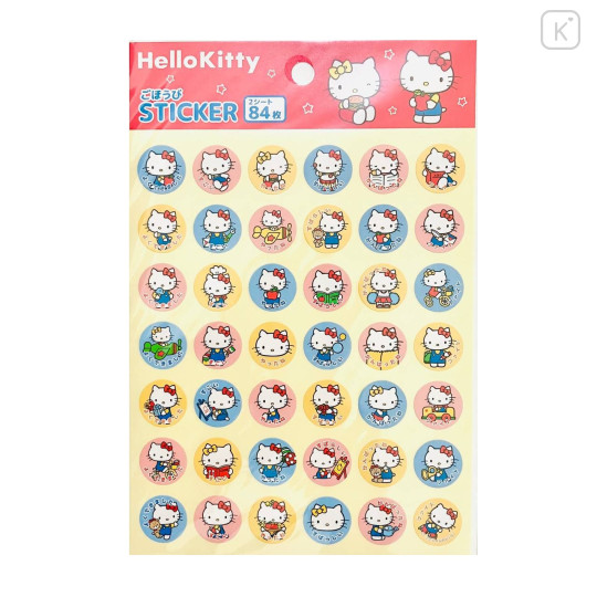Japan Sanrio Mini Sticker Sheet - Hello Kitty - 1