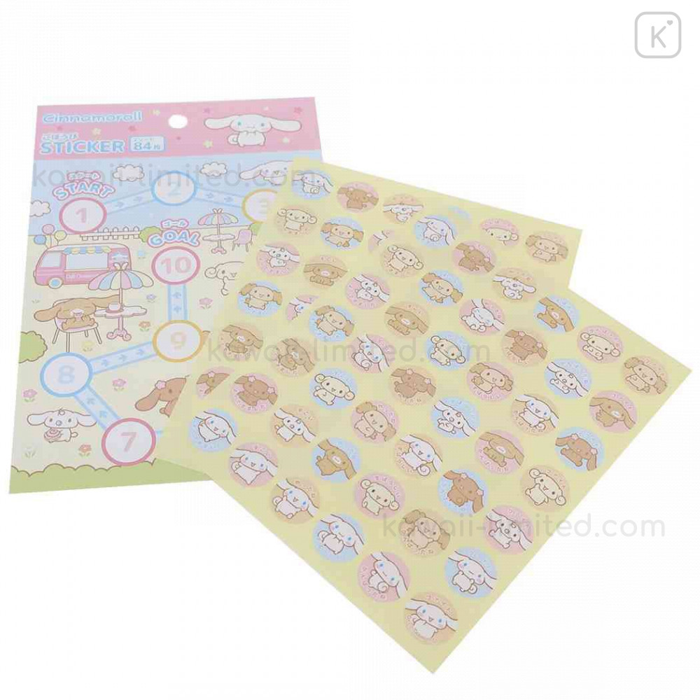 Japan Sanrio Mini Sticker Sheet - Sanrio Characters