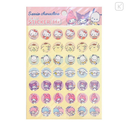 Japan Sanrio Mini Sticker Sheet - Sanrio Characters