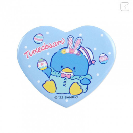 Japan Sanrio Rosette & Can Badge - Tuxedosam / Easter 2022 - 4