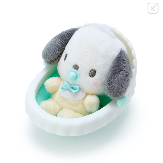 Japan Sanrio Cradle Mascot - Pochacco - 1