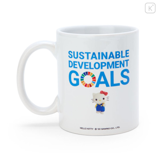 Japan Sanrio Mug - Hello Kitty / SDGs - 2