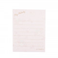 Japan Sanrio Mini Notepad - My Melody / Pink Love - 3