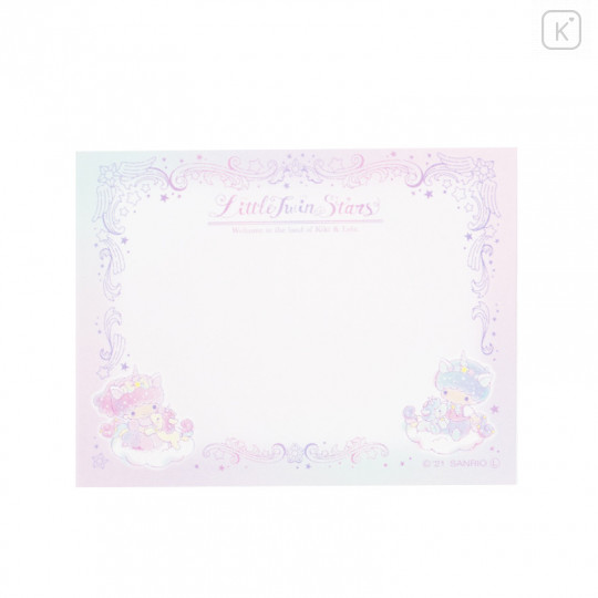 Japan Sanrio Mini Notepad - Little Twin Stars / Unicorn Kingdom - 3