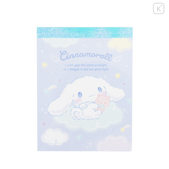 Japan Sanrio Mini Notepad - Cinnamoroll / Sky - 1