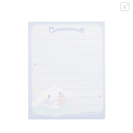 Japan Sanrio Mini Notepad - Cinnamoroll / Sky - 2