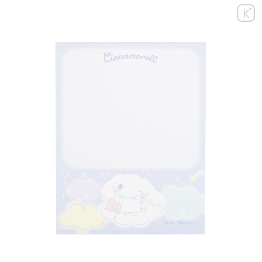 Japan Sanrio Mini Notepad - Cinnamoroll / Sky - 3