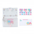 Japan Sanrio Memo & Sticker with Case Keychain - Little Twin Stars - 3