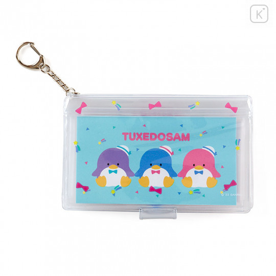Japan Sanrio Memo & Sticker with Case Keychain - Tuxedosam - 2