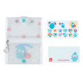 Japan Sanrio Memo & Sticker with Case Keychain - Hangyodon - 3