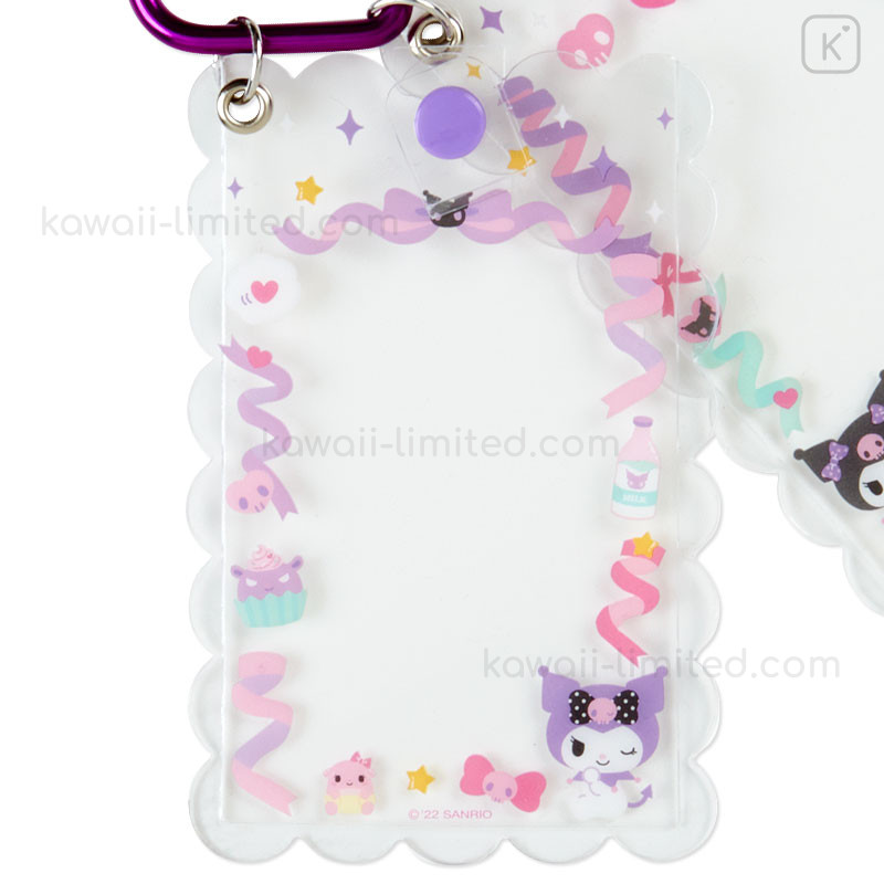  Gourmandise Sanrio Characters IC Card Case, Kuromi