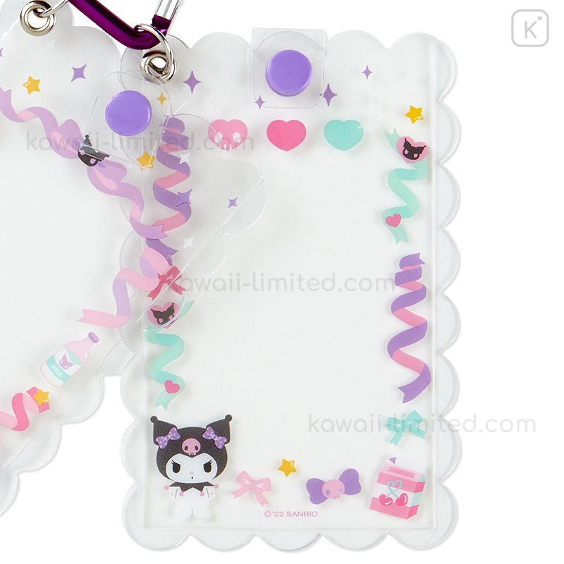  Gourmandise Sanrio Characters IC Card Case, Kuromi