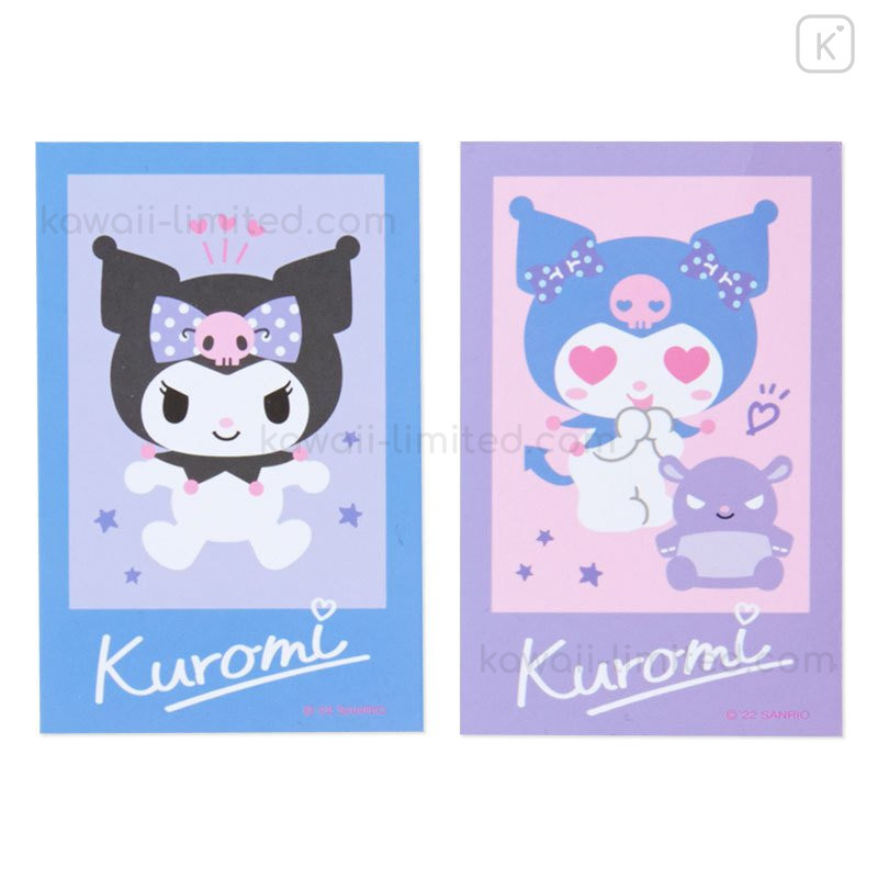  Gourmandise Sanrio Characters IC Card Case, Kuromi