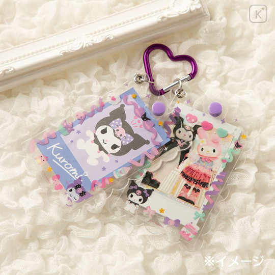 Japan Sanrio IC Card Case - Kuromi : Cute Customization - 6