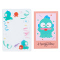 Japan Sanrio 2 Pocket Pouch - Hangyodon : Cute Customization - 6