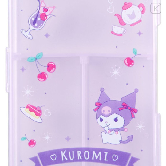 Japan Sanrio Small Plastic Case - Kuromi - 2