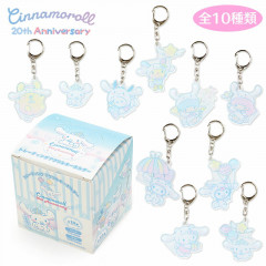 Japan Sanrio Secret Acrylic Keychain - Random Character / Cinnamoroll 20th Anniversary / Blind Box