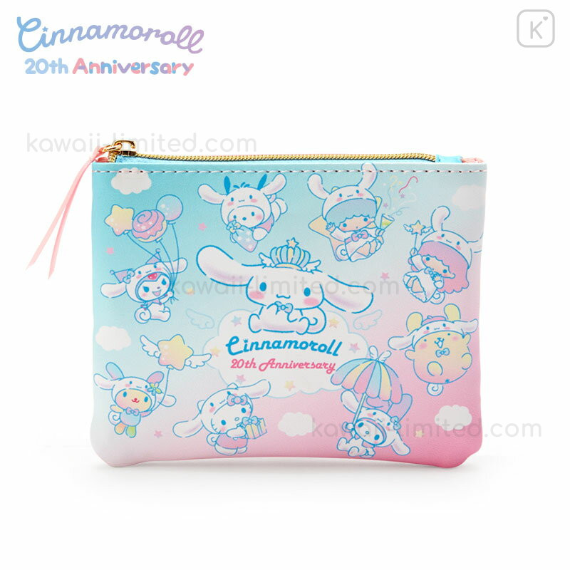 Japan Sanrio Glasses Case - Pink / Cinnamoroll 20th Anniversary