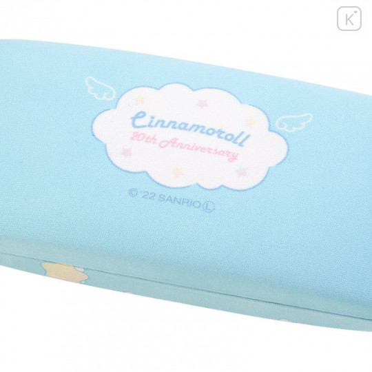 Japan Sanrio Glasses Case - Blue / Cinnamoroll 20th Anniversary - 6