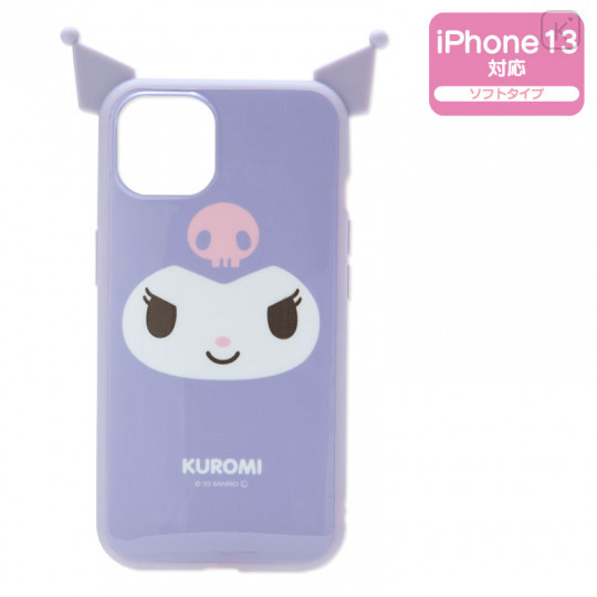 Japan Sanrio IIIIfit iPhone 13 Case - Kuromi - 1