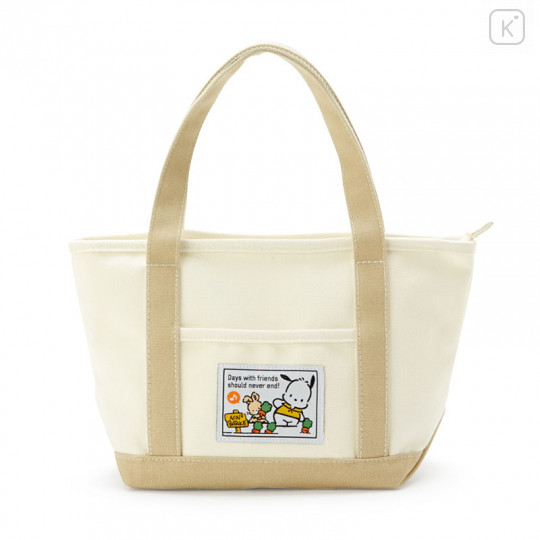 Japan Sanrio Canvas Tote Bag (S) - Pochacco - 1