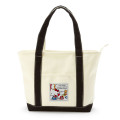 Japan Sanrio Canvas Tote Bag (M) - Hello Kitty - 1