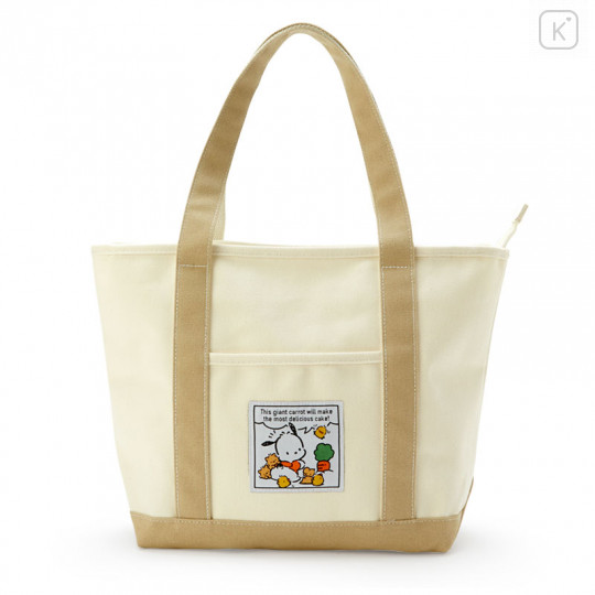 Japan Sanrio Canvas Tote Bag (M) - Pochacco - 1