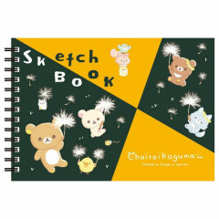 Japan San-X Sketchbook - Rilakkuma / Dandelions and Twin Hamsters