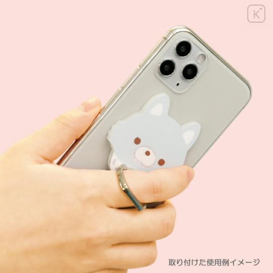 Japan San-X Smartphone Ring - Blue Wolf - 2