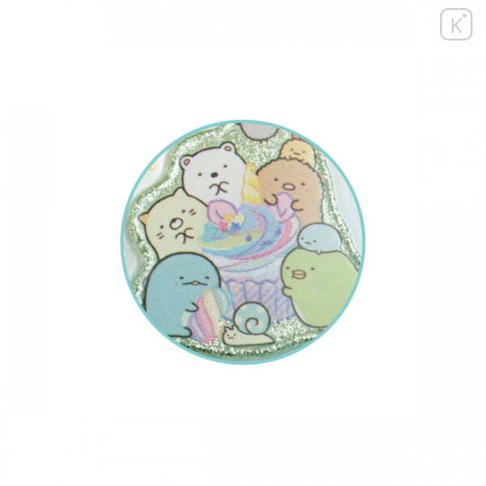 Japan San-X Glitter Clear Sticker - Sumikko Gurashi / Sweets - 2
