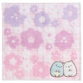 Japan San-X Mini Towel - Sumikko Gurashi : Clover & Dandelion - 1