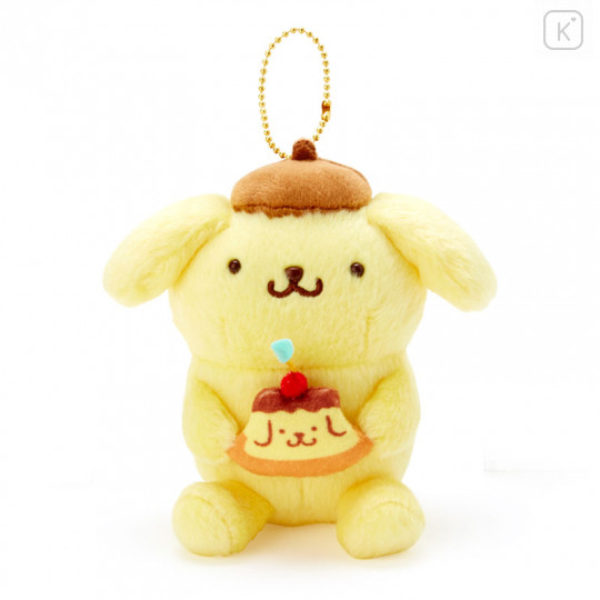 Japan Sanrio Mascot Holder - Pompompurin / Team Pudding - 1