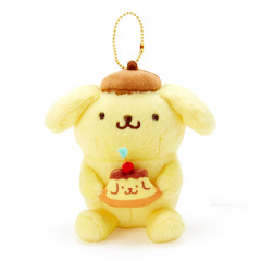 Japan Sanrio Mascot Holder - Pompompurin / Team Pudding
