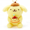 Japan Sanrio Mascot Holder - Pompompurin / Team Pudding - 2