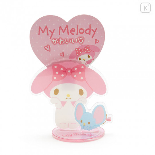 Japan Sanrio Acrylic Stand with Clip - My Melody - 2