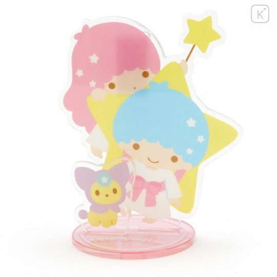 Japan Sanrio Acrylic Stand with Clip - Little Twin Stars - 1