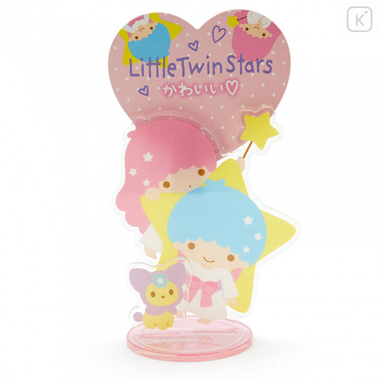 Japan Sanrio Acrylic Stand with Clip - Little Twin Stars - 2