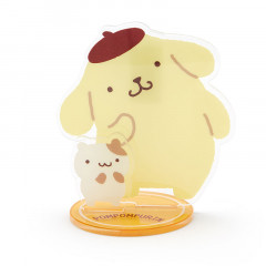 Japan Sanrio Acrylic Stand with Clip - Pompompurin