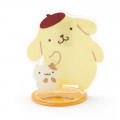 Japan Sanrio Acrylic Stand with Clip - Pompompurin - 1