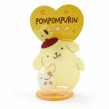 Japan Sanrio Acrylic Stand with Clip - Pompompurin - 2