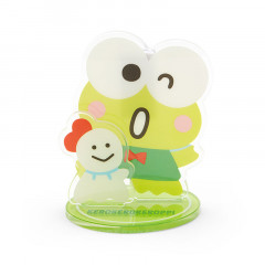 Japan Sanrio Acrylic Stand with Clip - Keroppi
